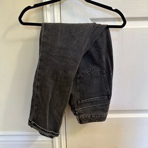 PacSun faded black mom jeans